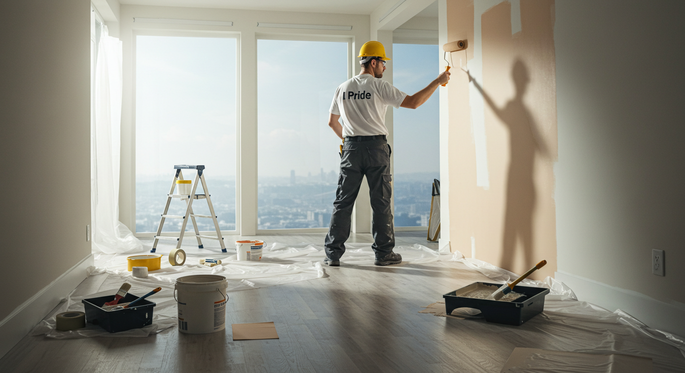 Interior painting project